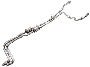 RAM 1500 Performance Exhaust - AWE Tuning - 0FG Catback Touring - Chrome Silver - `25-`27